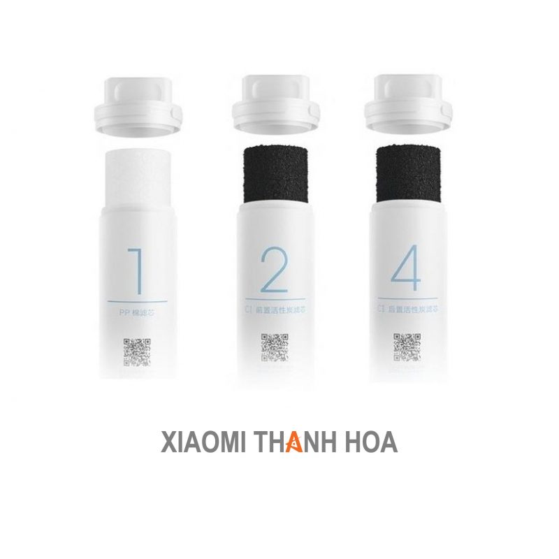 Bộ 3 lõi lọc nước Xiaomi ( Lõi 1+2+4)