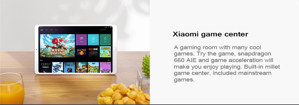 Xiaomi Mi Pad 4 Plus 4G Phablet 10.1 inch MIUI 9.0 Snapdragon 660 4GB RAM 64GB eMMC Nhận dạng khuôn mặt 5.0MP + 13.0MP Camera kép Dual WiFi- Đen 64GB